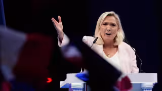 Marine Le Pen advierte sobre la “mexicanización” de Francia por los cárteles y promete tratarlos como terroristas