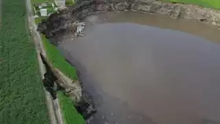 La Conagua emitió un comunicado sobre el informe del Socavón de Puebla