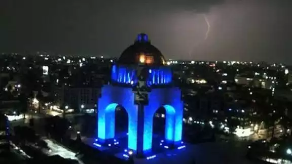 Las lluvias se presentarán en algunas zonas de la CDMX. Foto: @webscamdemexico Las lluvias se presentarán en algunas zonas de la CDMX. Foto: @webscamdemexico