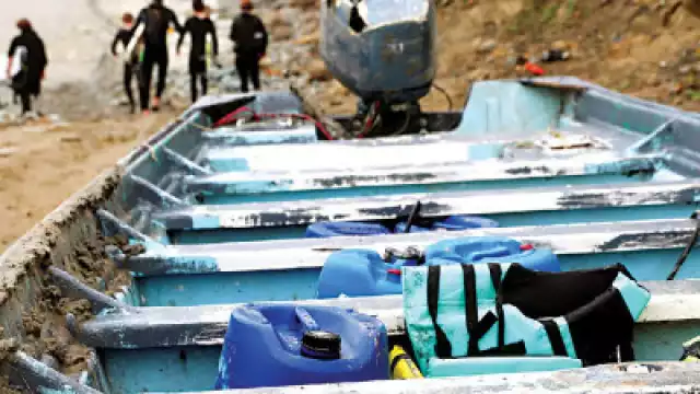 La embarcación se hundió poco antes de llegar a las costas de California