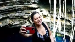 Mariana Ochoa continúa conociendo rincones de Yucatán