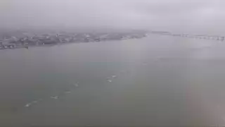 El municipio de Carmen amaneció con densa neblina debido al frente frío número 23