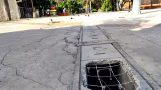 A un año de su remodelación e inversión millonaria, el Parque de las Palapas en Cancún refleja deterioro