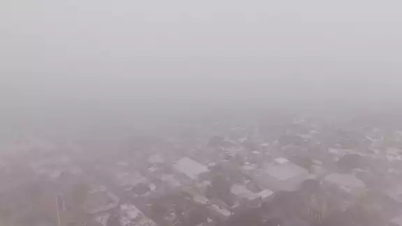 La neblina de vapor podría repetirse en menor intensidad durante los próximos dos días La neblina de vapor podría repetirse en menor intensidad durante los próximos dos días