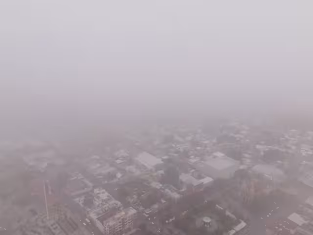 La neblina de vapor podría repetirse en menor intensidad durante los próximos dos días