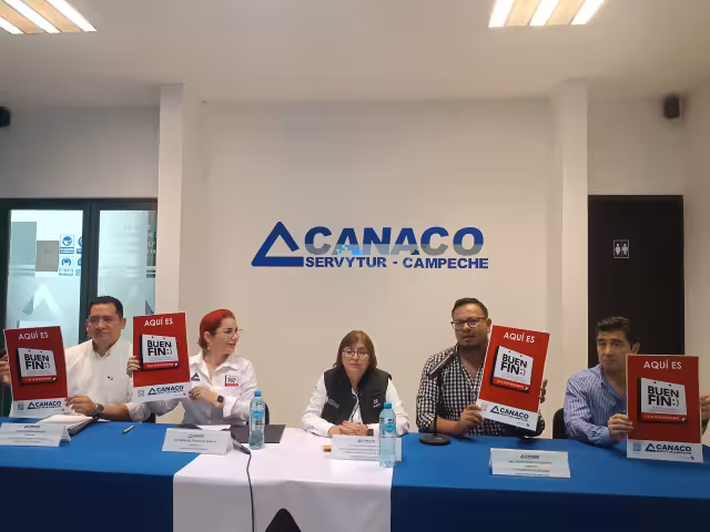 La presidenta de CANACO, Adda Solís Peniche, recomendó cuidar las tarjetas bancarias y estar atentos a los billetes falsos durante el Buen Fin 2024