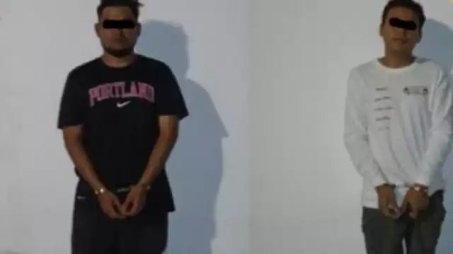 Los sujetos fueron detenidos en posesión de chalecos tácticos y droga Foto: Especial