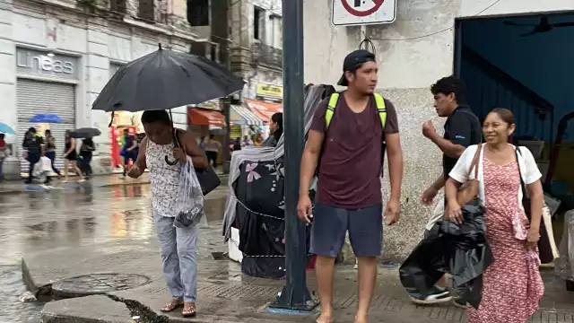 Se registrarán fuertes lluvias en Yucatán durante esta semana
