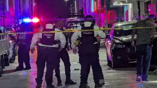 Policías estatales llegaron al sitio y acordonaron la escena.