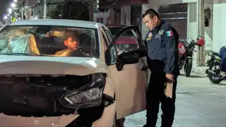 Fuerte accidente provoca caos vial en la avenida 55