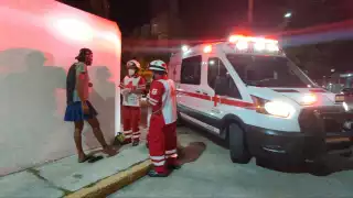 Hombre es mordido por perro en la Héctor Pérez Martínez.