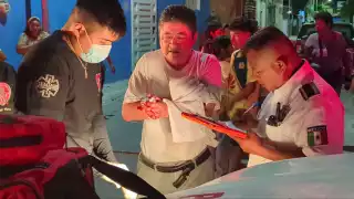 Escala conflicto pasional: movilización policiaca por agresión e incendio