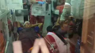 Accidente en la avenida 10 de Julio deja dos lesionados frente a la terminal ADO