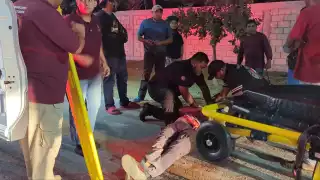 Accidente en la colonia Pedro Sáinz de Baranda deja un herido