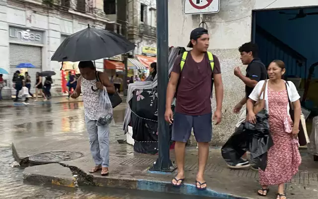 Se registrarán fuertes lluvias en Yucatán durante esta semana
