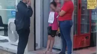 La madre de la menor fue puesta a disposición de las autoridades correspondientes