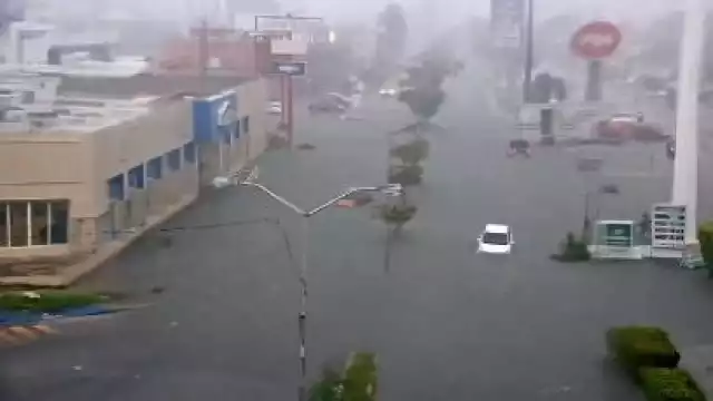Con la llegada de Cristóbal el manto freático aumento su nivel, por lo que es más común que la ciudad se inunde rápidamente