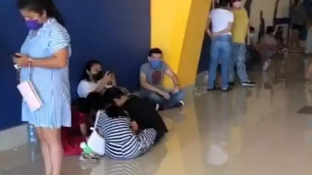 La situación, generó molestia entre los ciudadanos que arribaron al lugar desde las 9 de la mañana