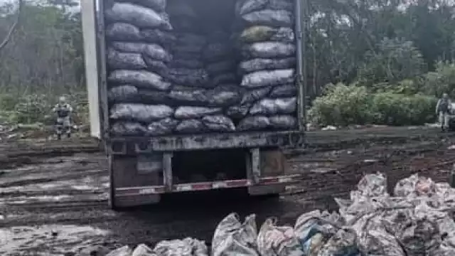 El producto se elabora en fin de semana y se carga en tráileres