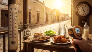 Calor extremo en Campeche: alimentos que pueden echarse a perder en menos de una hora