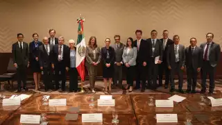 La delegación mexicana sostuvo un encuentro con el Consejo Empresarial de Canadá.