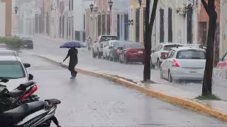 Frente frío 40 provocará lluvias y tormentas en Campeche este fin de semana.