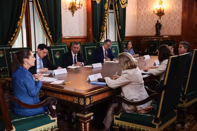 Así fue la reunión de la Presidenta con la titular del Banco Europeo.