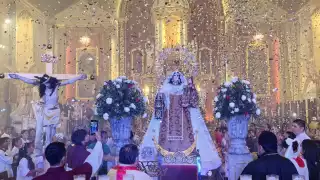 Inician fiestas patronales 2025 en Carmen con la bajada de la Virgen; serán 40 días de fe y tradición   