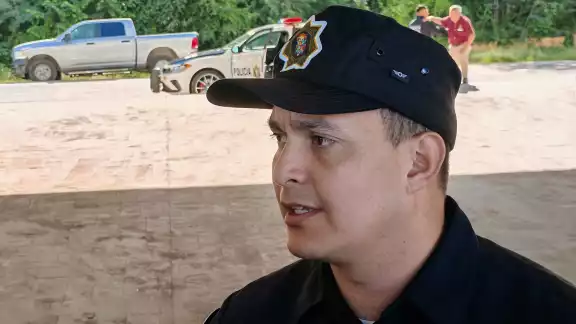 El subsecretario de Operación Policial de la SPSC, Alejandro Yosafat García Villalpando, afirmó que los agentes estatales no accionaron las armas largas El subsecretario de Operación Policial de la SPSC, Alejandro Yosafat García Villalpando, afirmó que los agentes estatales no accionaron las armas largas