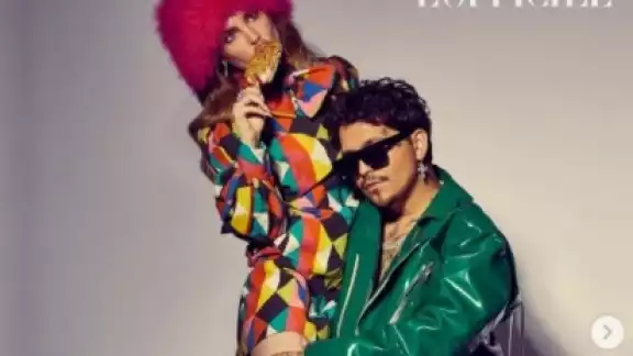 Belinda y Nodal lucieron como verdaderos rockstars en el magazine de la India. Foto: Instagram @L'Officiel India Belinda y Nodal lucieron como verdaderos rockstars en el magazine de la India. Foto: Instagram @L'Officiel India