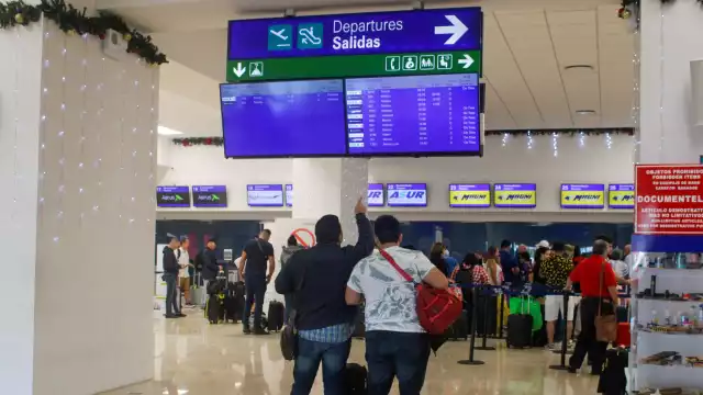 Son seis vuelos retrasados en el aeropuerto de Mérida