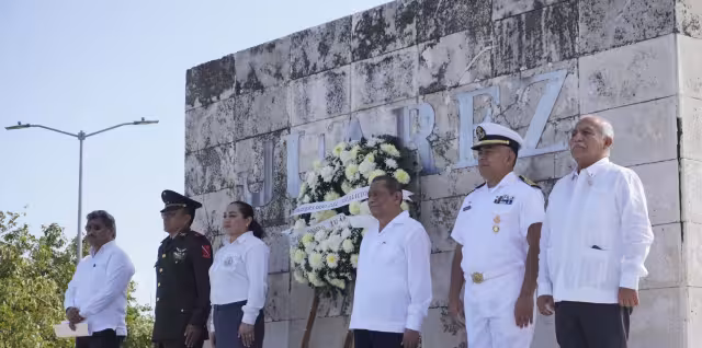 Participaron autoridades de los tres niveles de Gobierno