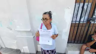 Doña María Jesús Delgado Heredia, adulta mayor, fue víctima de robo en un cajero automático el pasado 2 de junio.