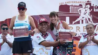 Enrique García y Rosalba Mex se proclaman campeones de la carrera Clacmultún-Tekax