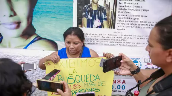 María Patrón Pat espera que ahora siga el proceso, pero por el feminicidio de su hija desaparecida el 22 de junio de 2020, a manos de quien era su pareja María Patrón Pat espera que ahora siga el proceso, pero por el feminicidio de su hija desaparecida el 22 de junio de 2020, a manos de quien era su pareja