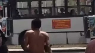 El usuario Claudio Ucán fue el encargado de subir esta publicación, acompañado de la frase, "Y hace calor en tu tierra? Pues..."