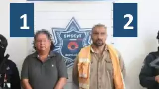 Los detenidos quedaron a disposición del Ministerio Público