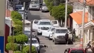 El hecho fue filmado y compartido en redes sociales. Foto: Captura de pantalla