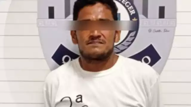 El hombre identificado como Arturo “N” de 44 años de edad, originario de Veracruz