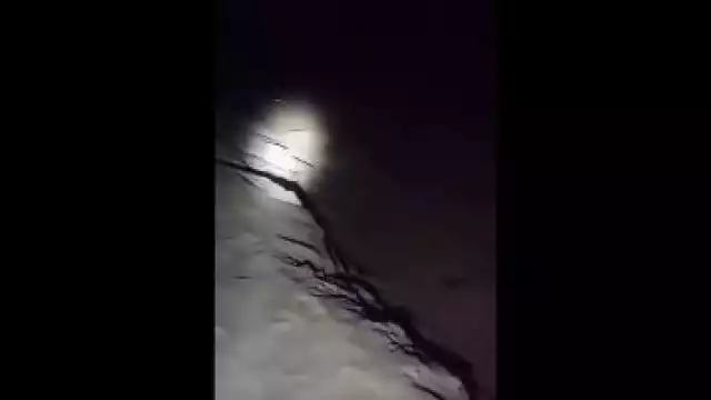 El mar se alejó de las costas después del sismo