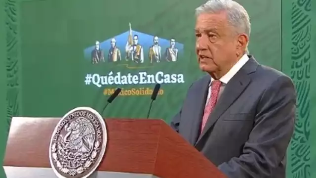 AMLO, durante su tradicional conferencia matutina