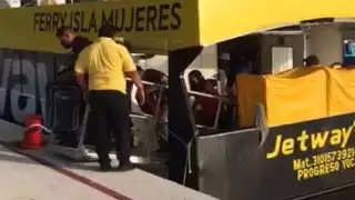 Una pasajera destacó que es bueno que haya más empresas para el cruce marítimo entre Cancún e Isla Mujeres