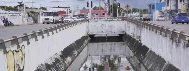 Del 2021 al 2024 los drenajes no han sido atendidos