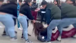 Pelea en preparatoria del Estado de México