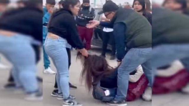 Pelea en preparatoria del Estado de México