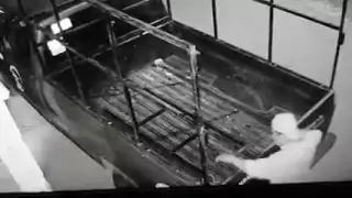 A pesar de que el ladrón fue captado por la cámara, los afectados no presentaron denuncia porque lo consideran una pérdida de tiempo