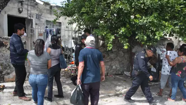 El abuelito fue desalojado de su casa al Oriente de Mérida