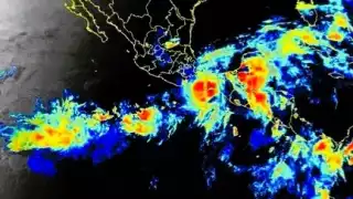 El Huracán Agatha se degradó a Tromenta Tropical. Foto: Especial