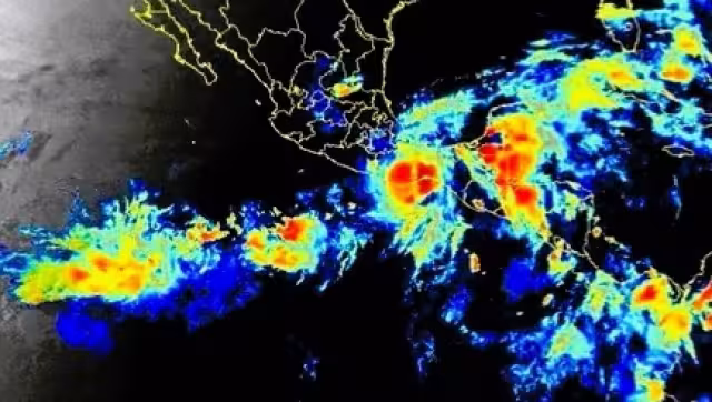 El Huracán Agatha se degradó a Tromenta Tropical. Foto: Especial