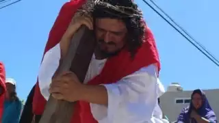 El hombre que representó en tres ocasiones a Jesucristo en el Viacrucis de Holbox, ahora se enfrenta al COVID-19